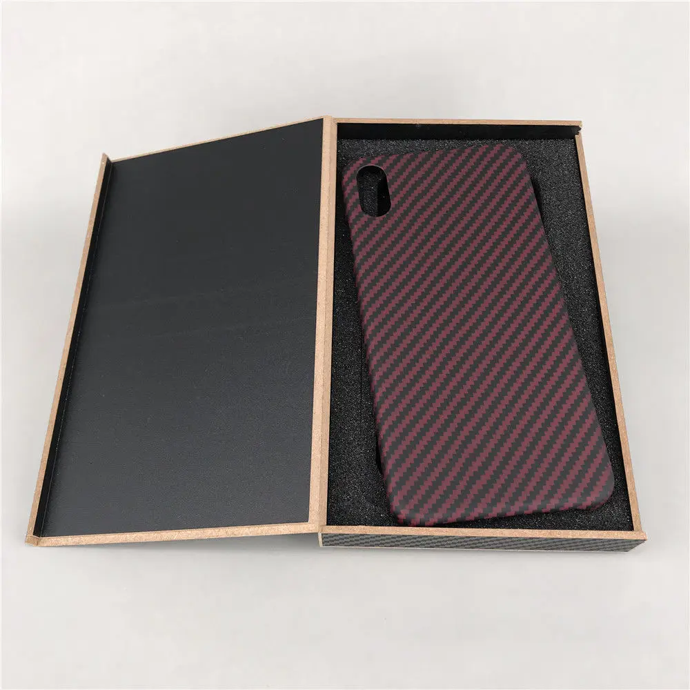 Matte RD 1 iP XS Max Красный твил углеродного волокна глянцевый/матовый кожух, чехол для мобильного телефона для iPhone XS Max/XR - Цвет: Matte RD 1 iP XS Max