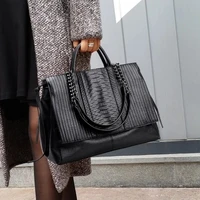 hot leather handbags big women bag high quality casual female bags trunk brand shopping totes shoulder bag ladies large bolsos