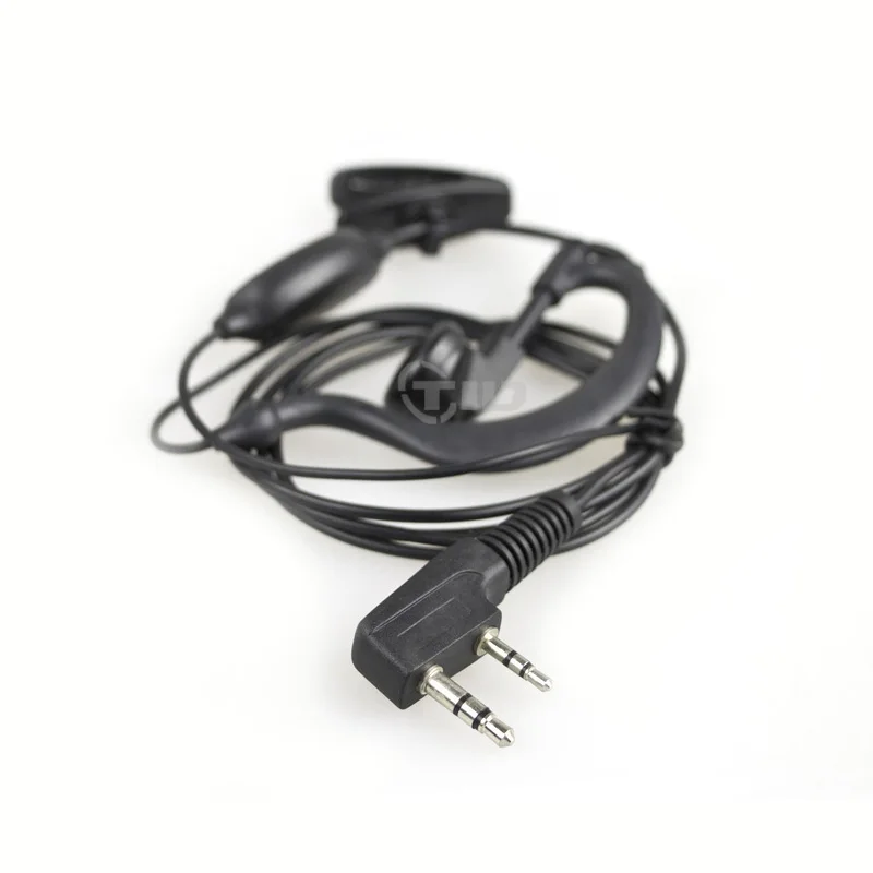 Walkie Talkie MIC Speaker 2Pin PTT гарнитура для Baofeng UV 5R baofeng 888s 777s 666s Retevis H 777 TD V2 аксессуары