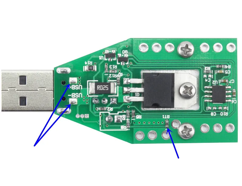 RD промышленного класса электронный нагрузочный резистор USB интерфейс разряда