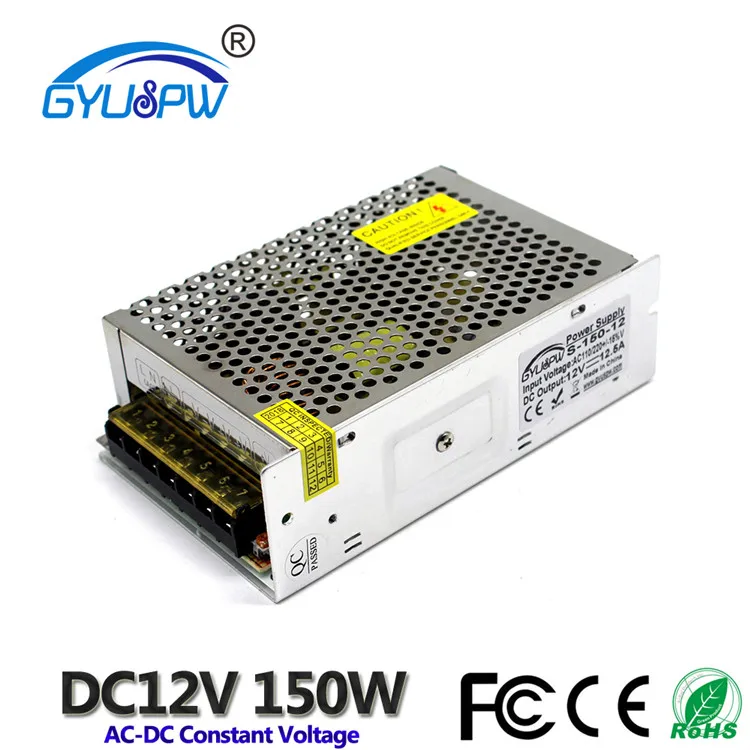 12V150W Переключатель питания постоянного тока 12 В 15 Вт 24 Вт 38 Вт 60 Вт 100 Вт 120 Вт 150 Вт 180 Вт 200 Вт 240 Вт 300 Вт 360 Вт 400 Вт 500 Вт 600 Вт трансформатор - Цвет: 12V150W