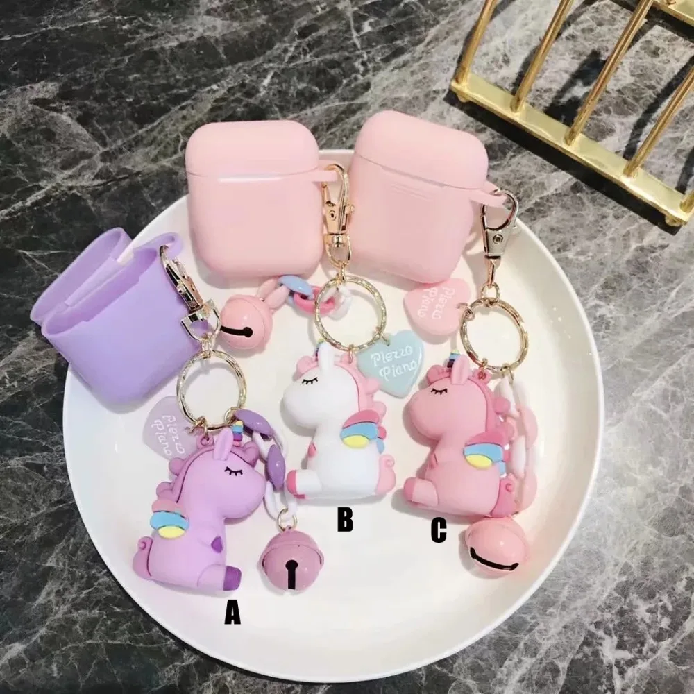 Милая кукла Кэнди чехол для Apple гарнитура для airpods чехол единорог украшение Мягкий силиконовый чехол для наушников для Air Pods