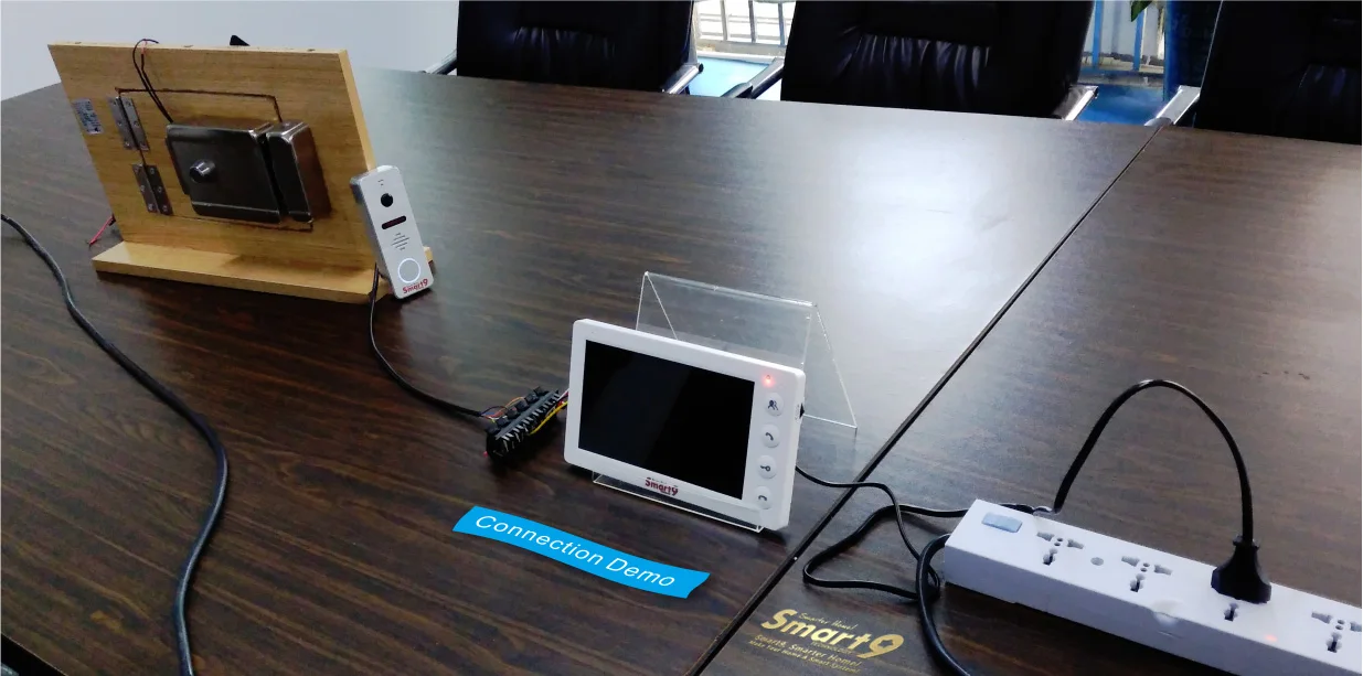 Smart9 видеодомофон, HD VDP DIY комплект, видео домофон, 4 провода дверной звонок системы, HD ИК дверная камера с " крытой панелью монитора