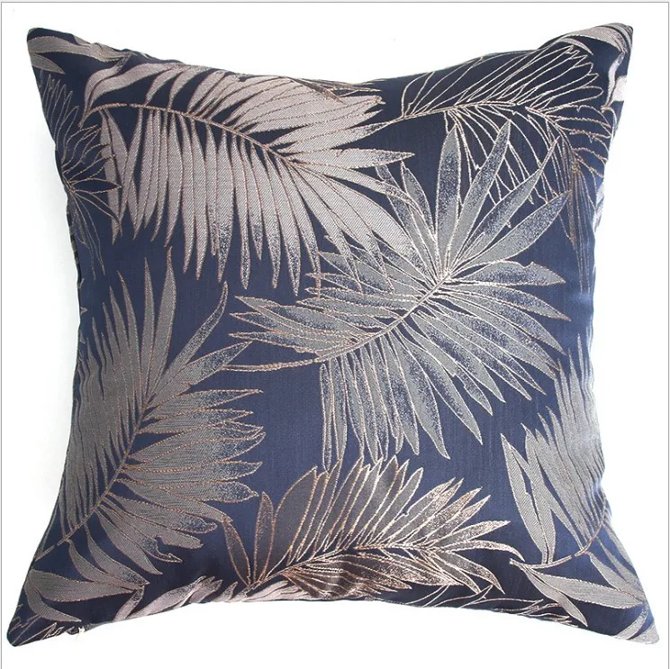 Роскошная Высококачественная жаккардовая наволочка для подушки декоративная