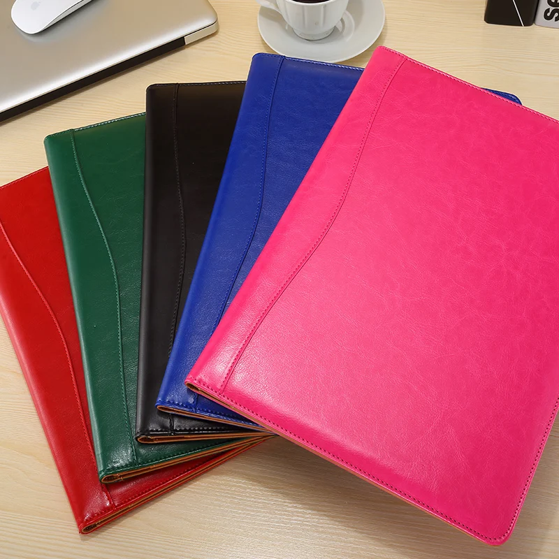 Новый офисный портфель A4 из искусственной кожи папка для документов совещаний