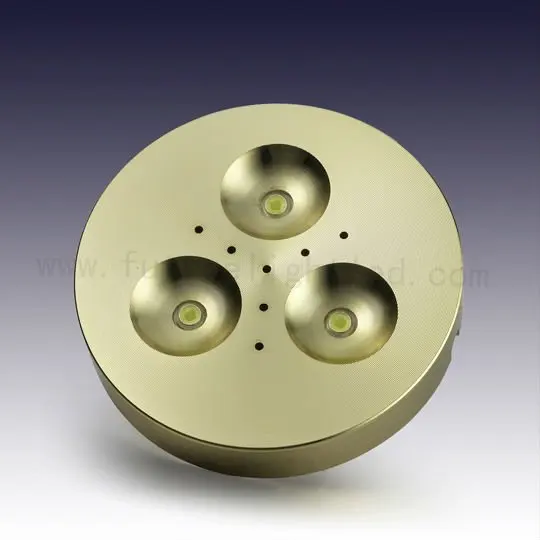 hot sellers 12V 3W high power Epistar led PUCK cabinet light gold housing color.FT-300-1W3-W--Epistar-12V Made In China | Лампы и