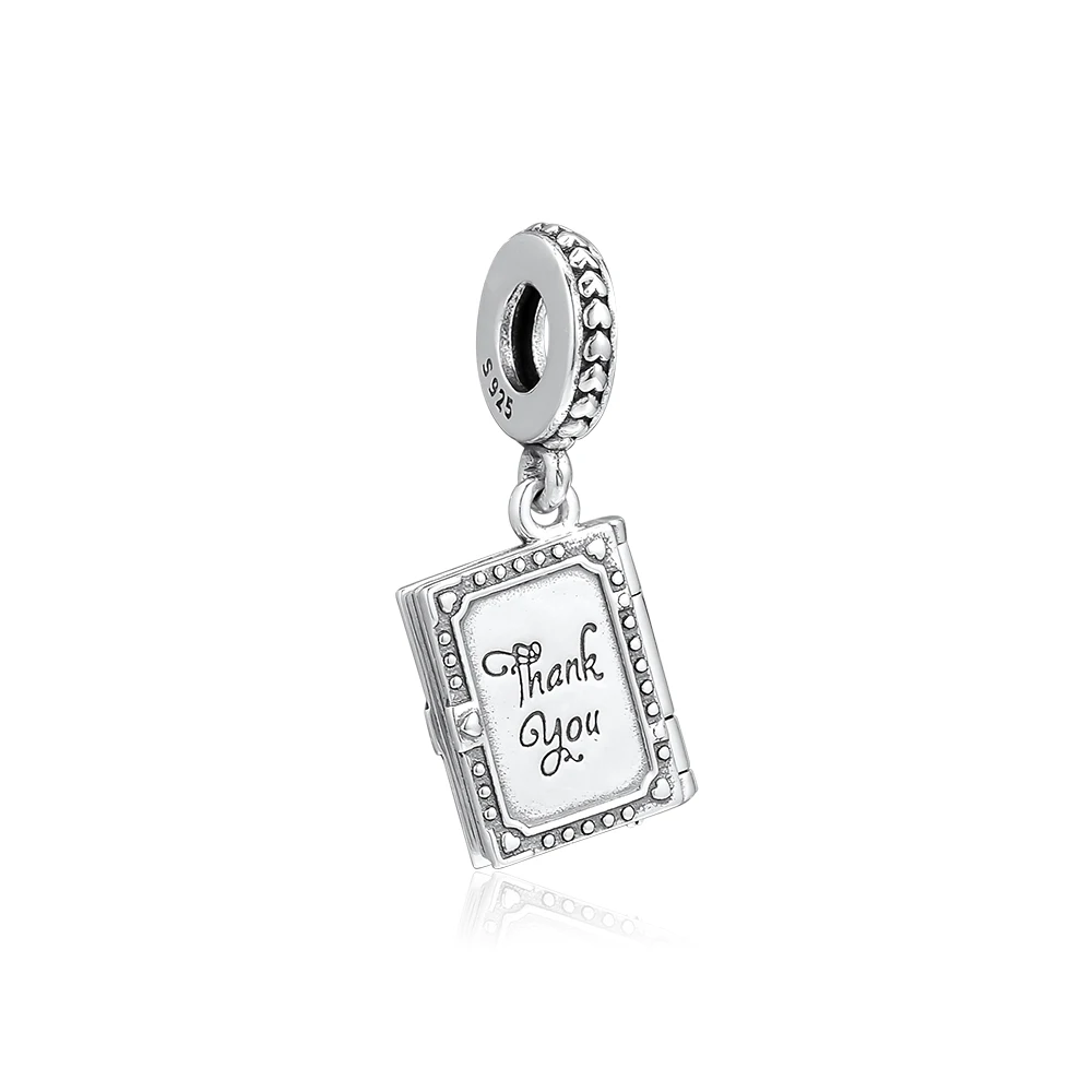 CKK подходят для браслетов Pandora браслет Семья украшение книга Подвески