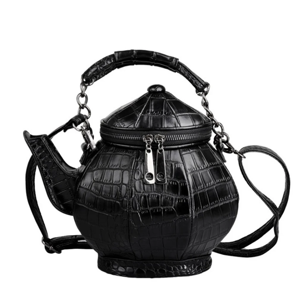 Женская сумка 2019 3D чайник Sac основные женские сумки Feminina PU кожаная женская через
