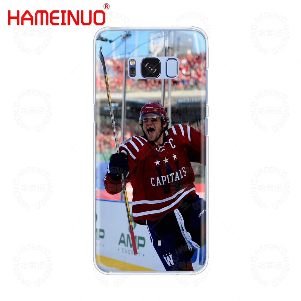 HAMEINUO чехол для сотового телефона Александр Овечкин Samsung Galaxy S9 S7 edge PLUS S8 S6 S5 S4 S3 MINI |