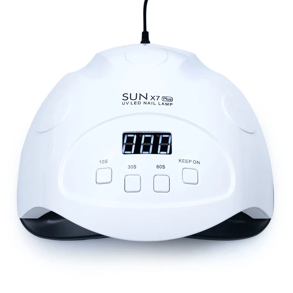 SUN X7 Plus UV LED Сушилка для ногтей 90 Вт белая ледяная лампа маникюрная машина всех