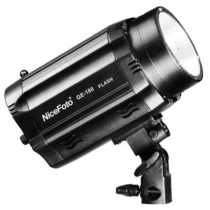 

180w NiceFoto studio flash overlooks ge-180w portrait clothes testificate photography light aluminum Portable Light Studio