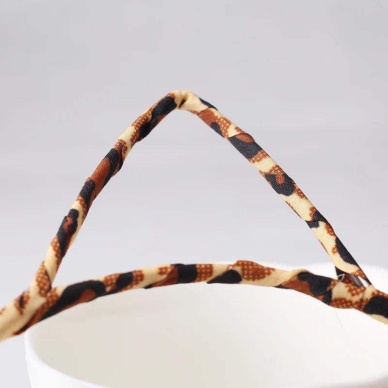 Классические резинки для волос M MISM с леопардовым принтом кошачьими ушками