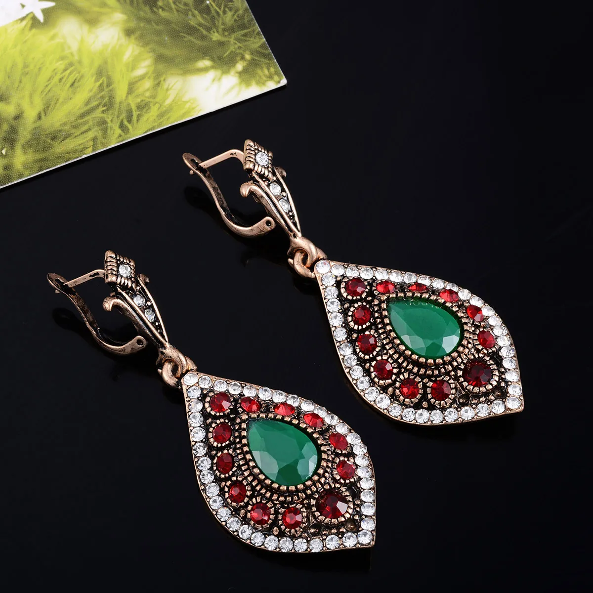 Уникальные этнические винтажные свадебные серьги для женщин длинные