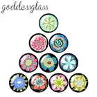 Модные и красивые женские туфли с цветочным принтом от 10 шт 12 мм18 мм20 мм25 мм кабошоны круглые фото стекло кабошон демо с плоской задней частью, украшения своими руками, ZB0982