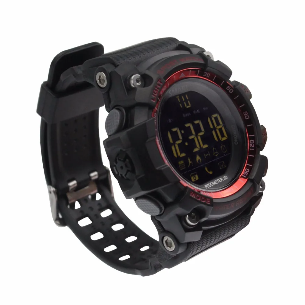 Cawono Bluetooth EX16 умные Смарт часы Шагомер мужские smartwatch секундомер смарт-наручные Для