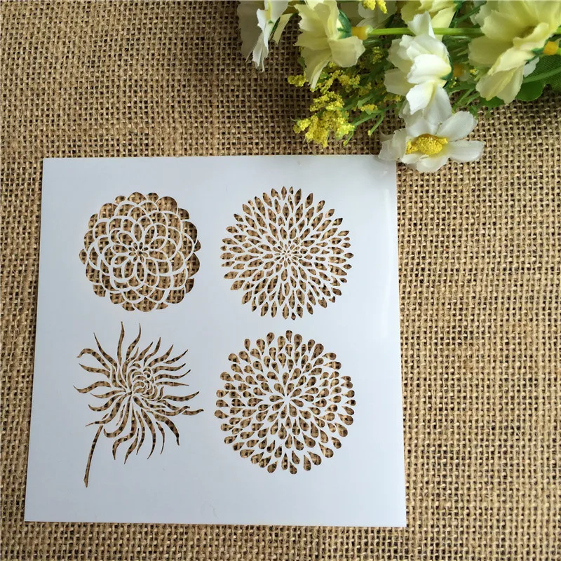 1 лист слоев трафаретов для сделай сам скрапбукинга/фотоальбома декоративное