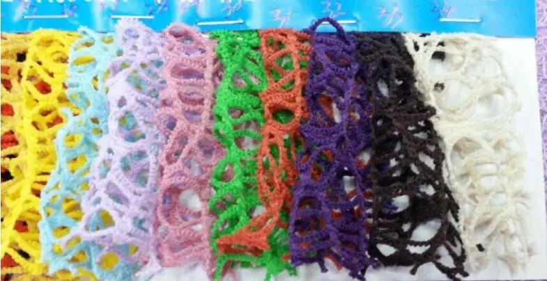 Мягкая красочная черная паутина неправильной полые ткани, Diy шарф с шитьем украшения дома нерегулярная сетчатая ткань S0128L