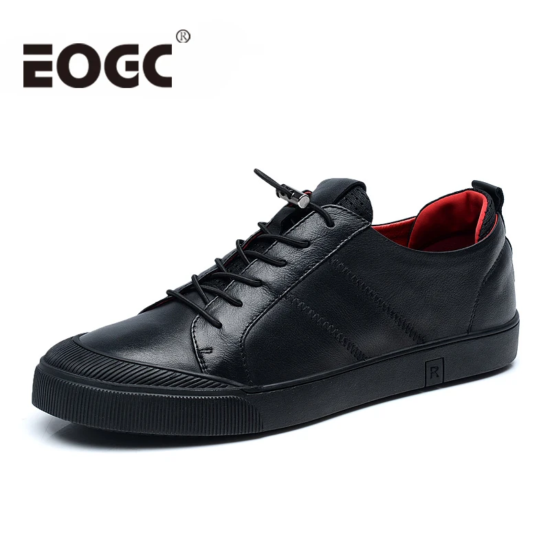 Мужская обувь из натуральной кожи модная мужская повседневная коллекция 2018 года