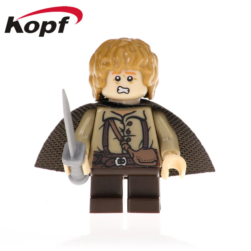 PG552 одна Арагон фильм серии Samwise Gamgee фигурки Gandalf Радагаст строительные блоки для детей игрушки лучший подарок