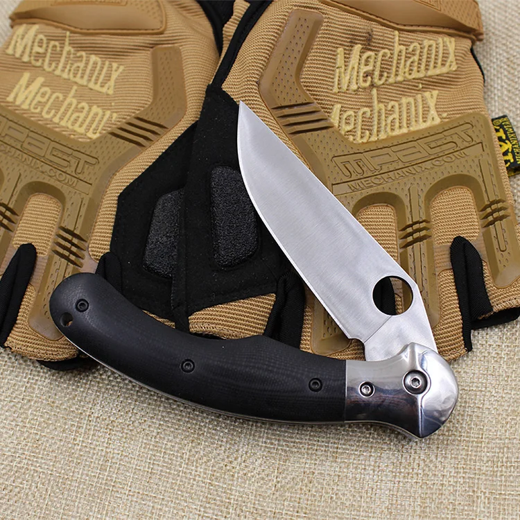 2017 11-14 Sharpest Satin Folding Knife Tactical Survival Hunting Pocket G10 Handle Multi Functional T | Инструменты