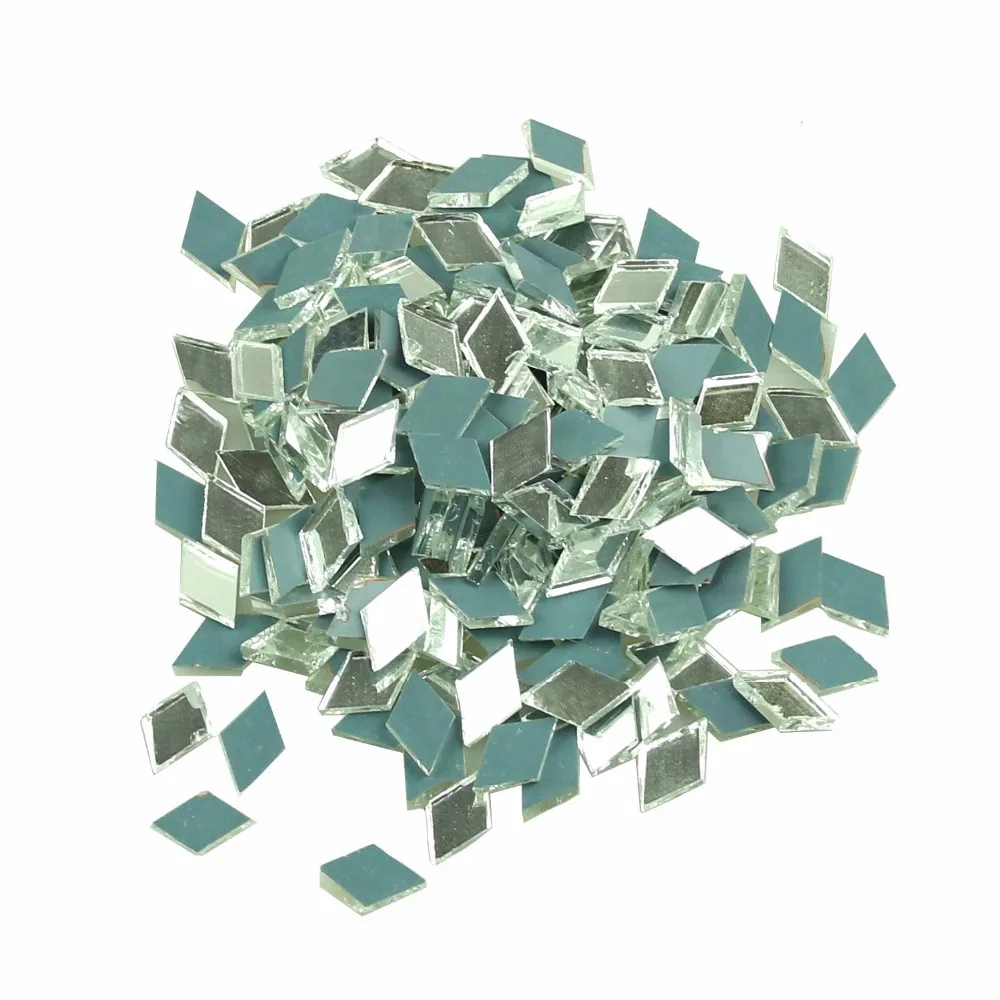 

1x1/2inch Diamond Shape Mosaic Tiles Mirror Glass Home Decoration