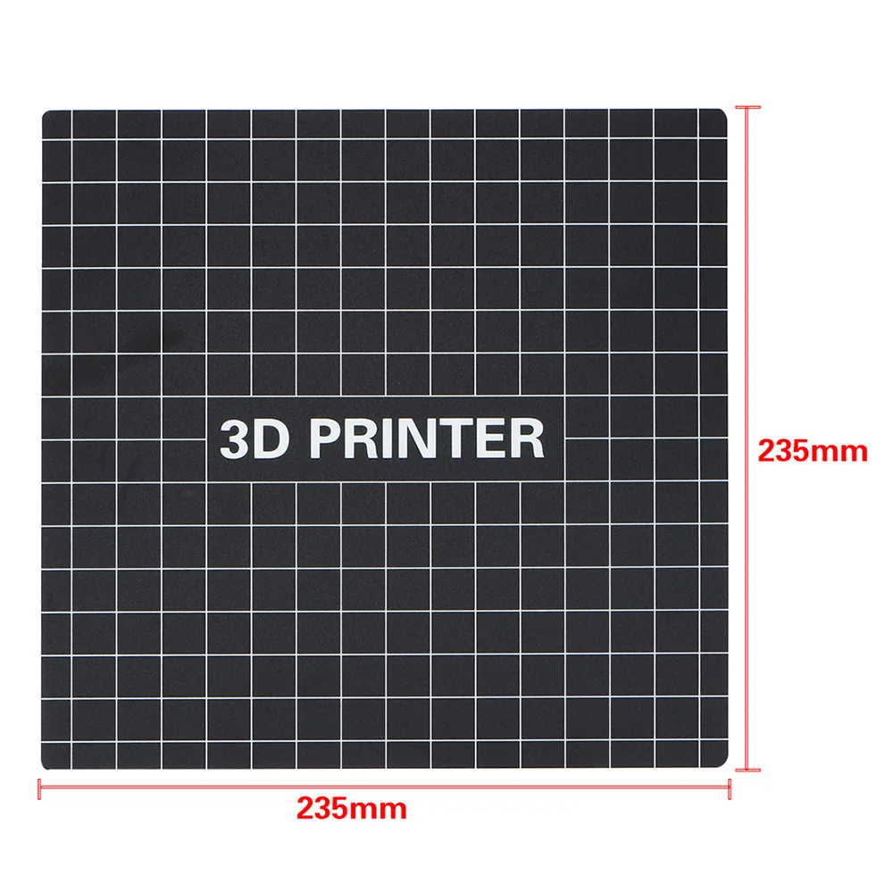 400*400 мм 3D сборки с печатной поверхностью heatкровать наклейка для платформы печати кровать лента лист для CR-10S 3d принтер аксессуары
