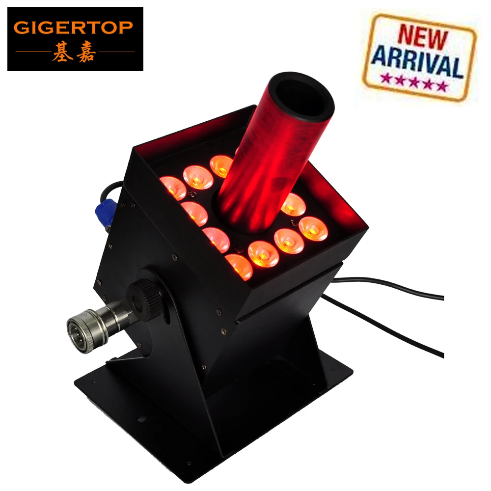 Светодиодный Соленоидный клапан Gigertop TP T21S 12x3 Вт сценическое оборудование