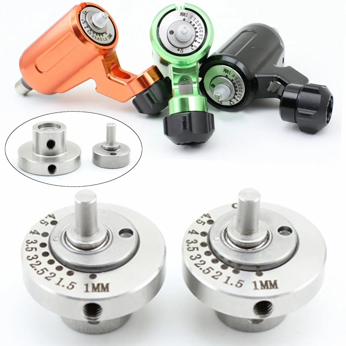 Rotary Tattoo Machine Cam Wheel Bearing Stainless Steel Adjustable Replacement Bearings 1mm-5mm Tattoo/Gun Parts Accessories | Аксессуары
