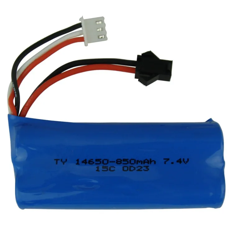 Аккумулятор Lipo 7 4 в 850 мАч для игрушек RC аксессуары lipo аккумулятор 2s 14650 15C SM plug |