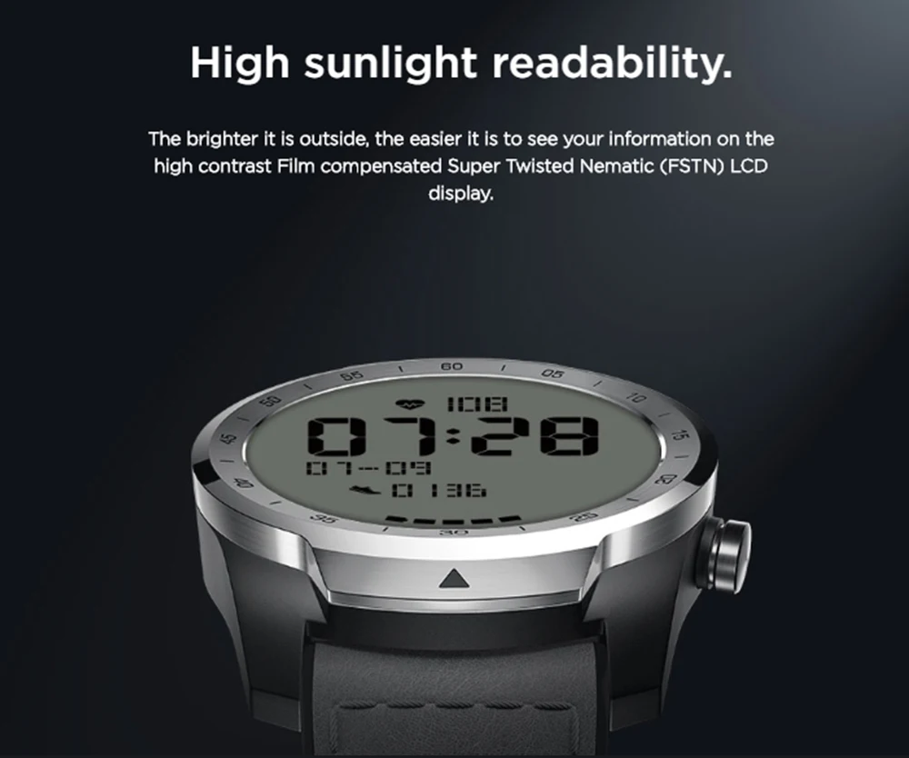 Оригинальные умные часы Global Ticwatch Pro, Bluetooth, gps, с ОС NFC, Google Pay, многослойный дисплей, Google Assistant, IP68, долгий режим ожидания