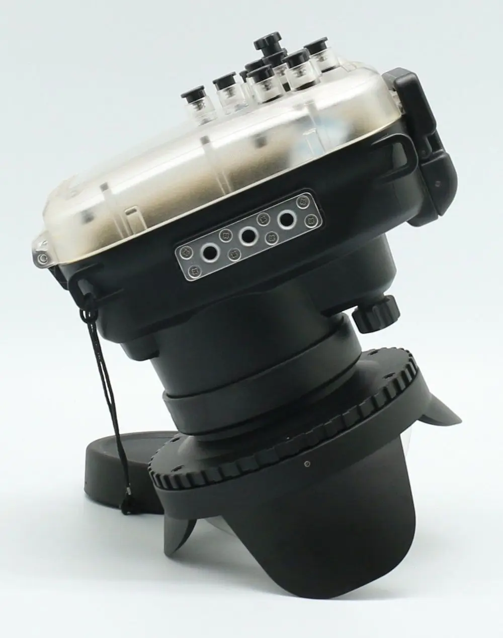 

130ft Underwater Housing Case for Sony NEX-5R / 5L18-55mm + fisheye wide angle lens