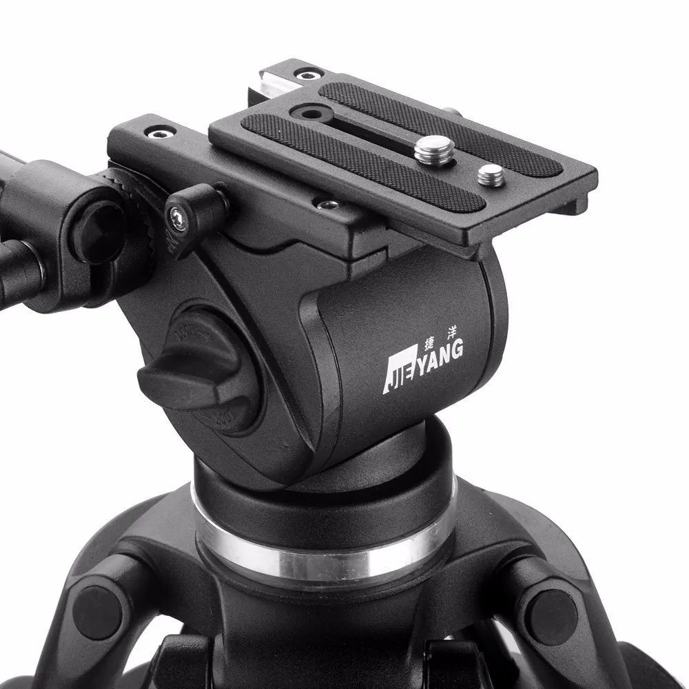 Upgrade JY0508B 185cm Video Tripod Professional Heavy Duty Aluminum Fluid Head For DV Camera Camcorder Better than JY0508 | Электроника