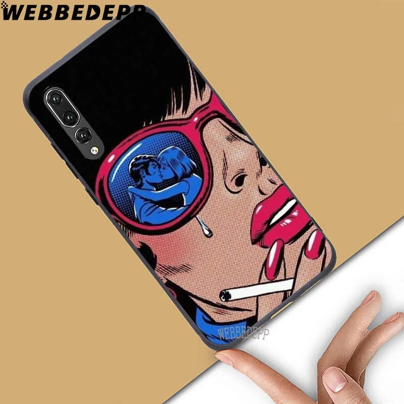 Мягкий чехол WEBBEDEPP для Huawei Honor 6 7A Pro 7C 8C 7X 8X 8 9 10 lite Note10|Бамперы| |