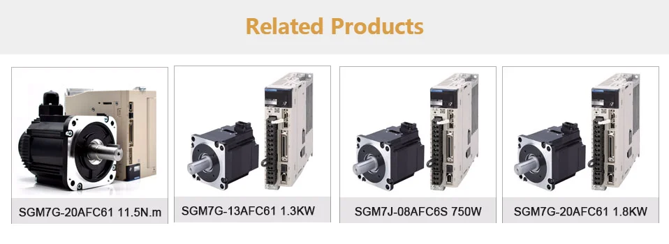 Yaskawa Серводвигатель SGM7G-20AFC61+ SGD7S-180A00B202 скорость драйвера 1500 об/мин крутящий момент Н. М напряжение AC200V