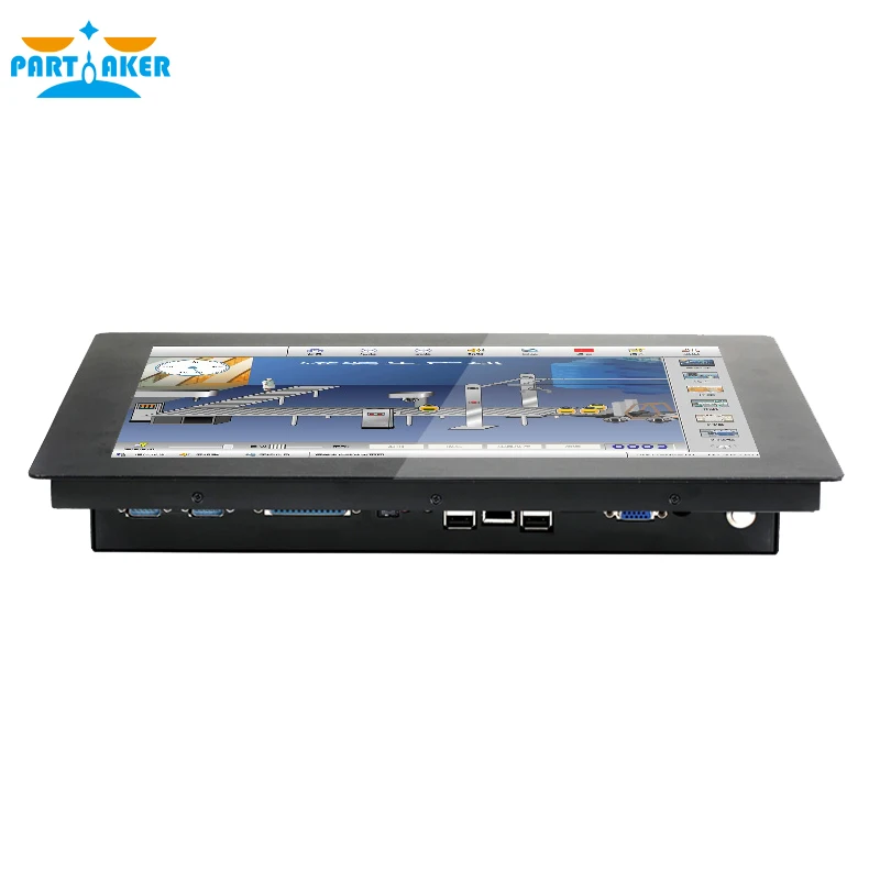 Z16T Cheap Linux Touch Screen Price Industrial Panel Pc with 19'' Panel PC i7 3537u 4G RAM 64G SSD enlarge