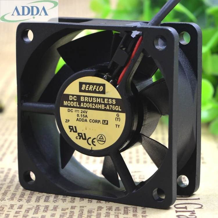Оригинальный Для ADDA AD0624HB A76GL 6025 24В 0.15A 6 см водостойкий инвертор Охлаждающий