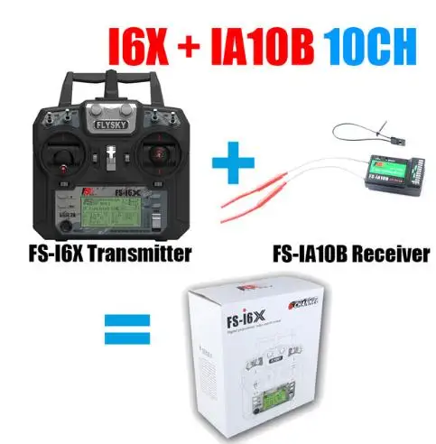 Flysky FS-i6X 2,4 ГГц 10CH RC передатчик Радио набор 6ch 8ch 10ch приемник для RC Heli Quad самолет автомобиль - Цвет: Фиолетовый
