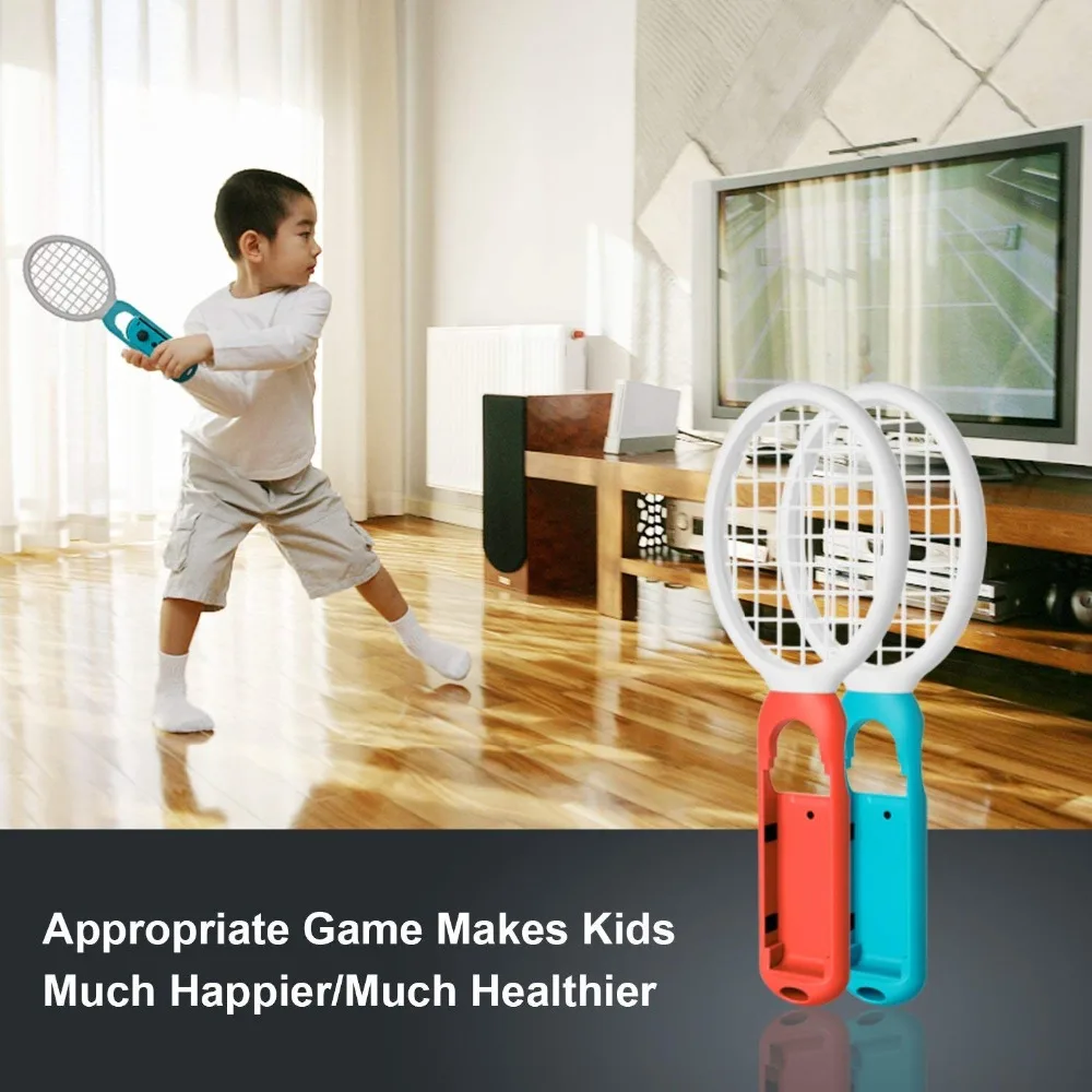 Теннисная ракетка для контроллера Nintendo Switch NS Joy Con игровые аксессуары Game Ma rio Tennis