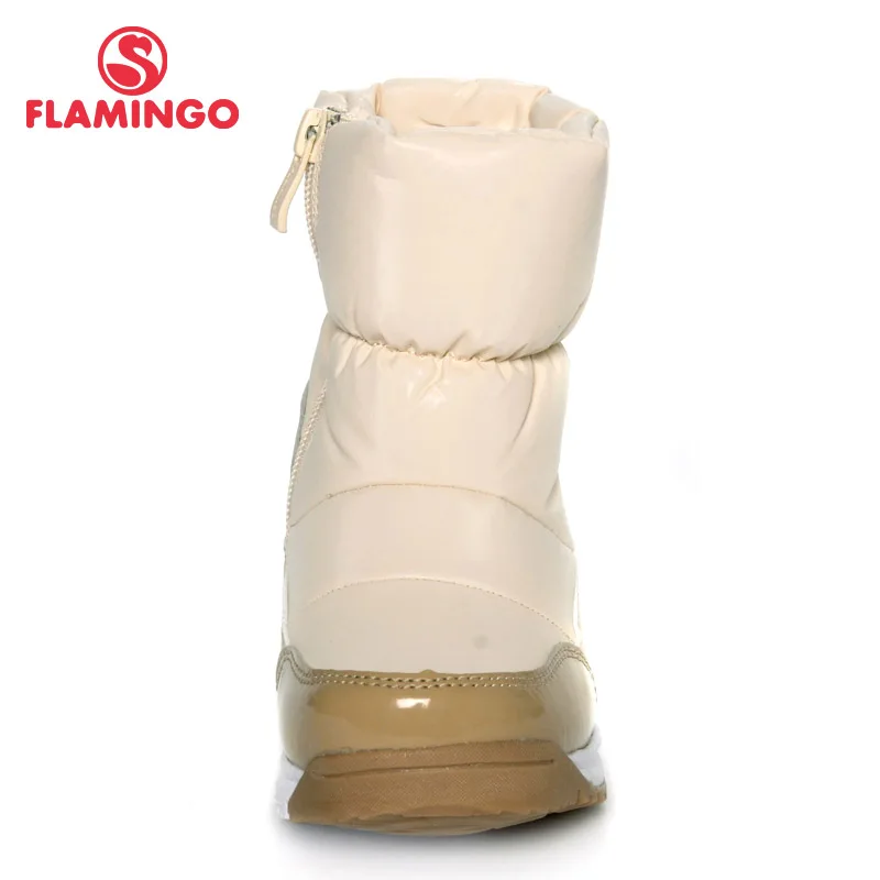 Фламинго Новинка 2017 коллекция модные зимние сапоги с шерстяной качество против