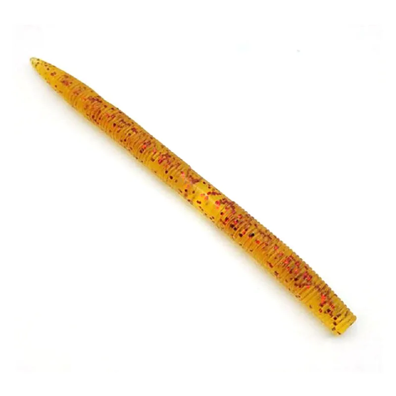 5pcs/lot 14cm 8g Soft Lure Artificial Fishing EarthWorm Baits Bionic noodle shape Worms Swimbaits Jig Head | Спорт и развлечения