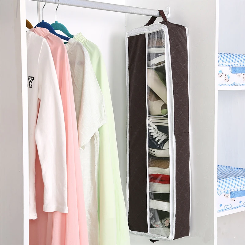 2017 популярный многоцелевой органайзер для обуви чехол кофейный бамбуковый уголь