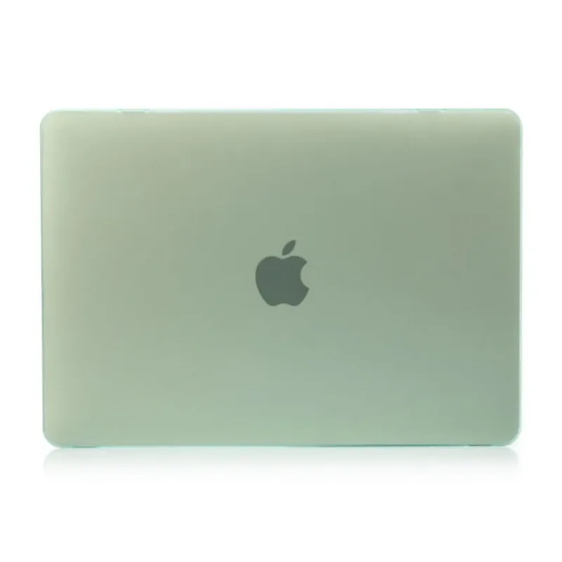 Зеленый матовый чехол для Apple Macbook Air Pro Retina 11 12 13 15 ноутбука Mac book 3 дюймов