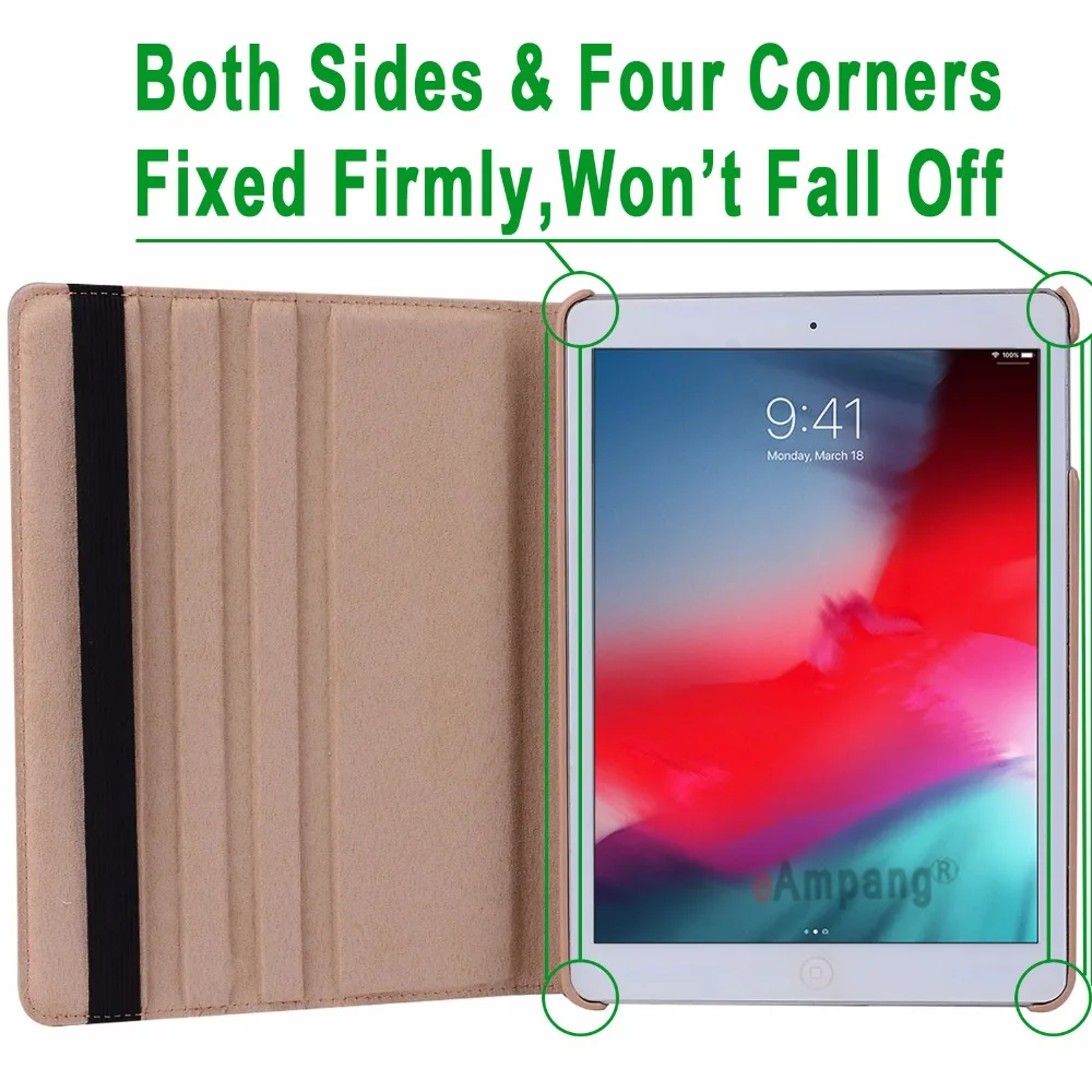 Case for Apple iPad Air 10.5 2019 360 Degree Rotating Leather Smart Sleep Awake Cover Coque Funda | Компьютеры и офис