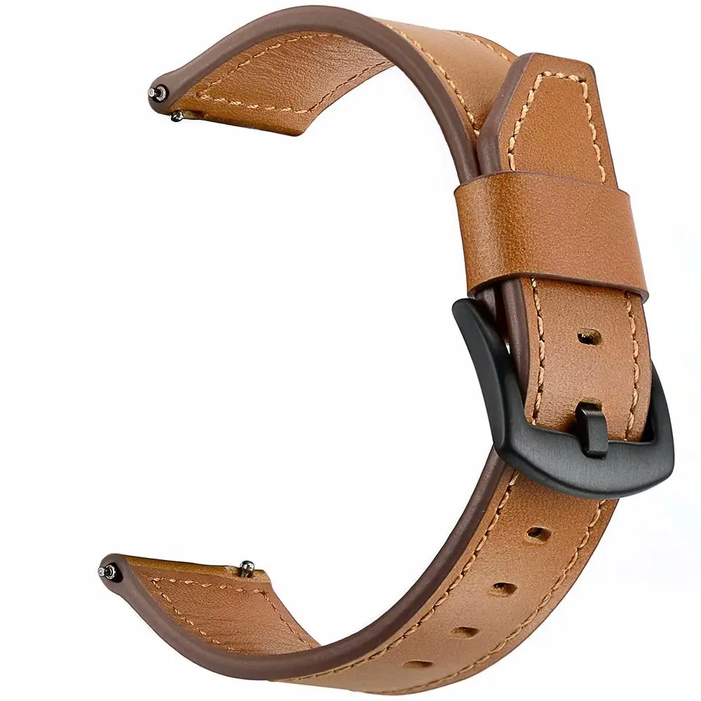 Ремешок для наручных часов Xiaomi Huami Amazfit 2 1 Strat Pace кожаный браслет Huawei Pro Gear S3 22