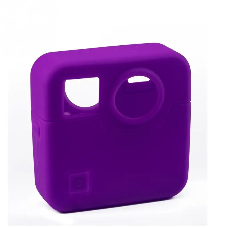 Новый GoPro аксессуары силиконовый чехол для Fusion 360 градусов панорамный Камера
