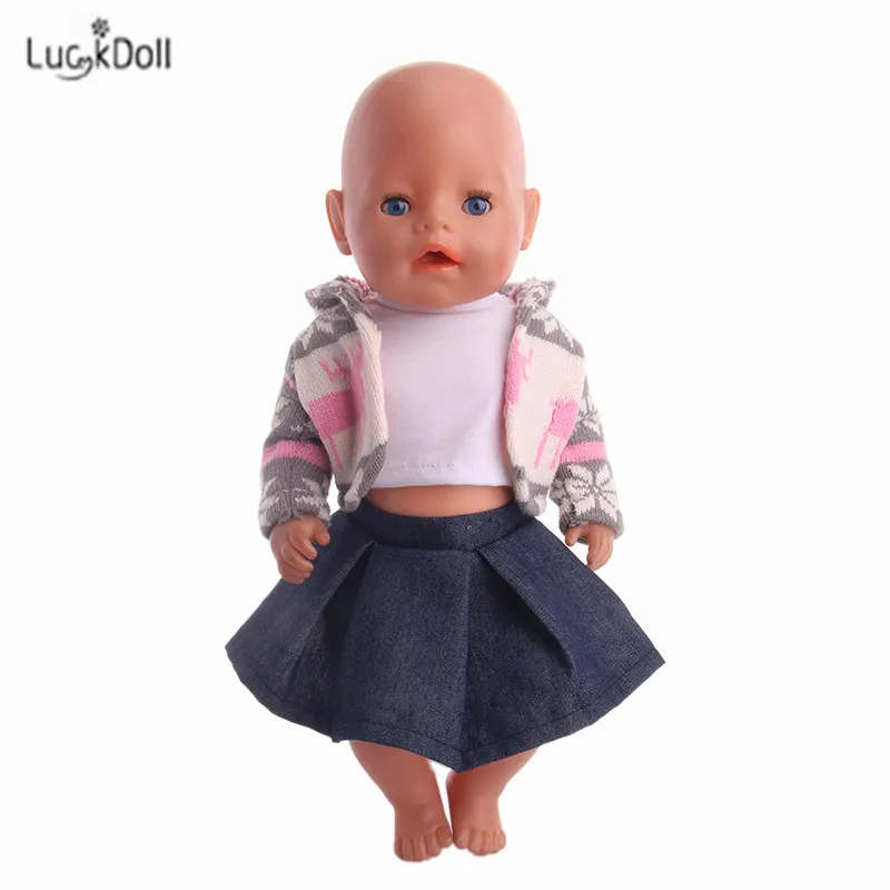 LUCKDOLL/Новый Модный летний свитер высокого качества костюм из трех предметов для