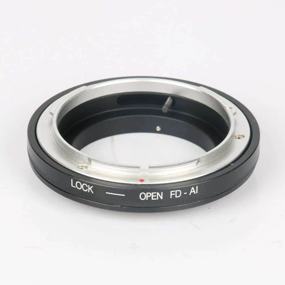 Адаптер для объектива с кольцом адаптером Canon FD подходит объективов Nikon AI F