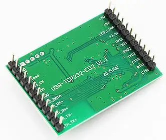 

The usr-tcp232-ed2 serial port Ethernet module TTL level supports DHCP WEB configuration