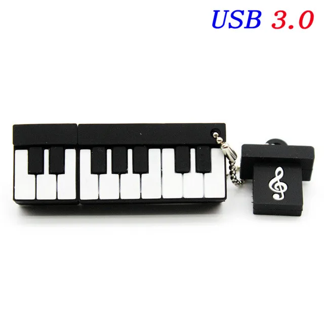 JASTER USB 3,0, музыкальная записная ручка, музыкальный инструмент, usb флеш-накопитель, флешка, 4 ГБ, 16 ГБ, 32 ГБ, 64 ГБ, мультяшная карта памяти, u-диск - Цвет: C