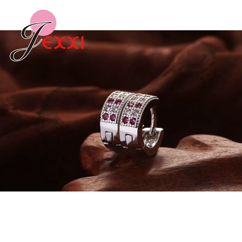 Женские круглые серьги кольца с кристаллами AAA|mosaic gold|mosaic fashionmosaic bases |